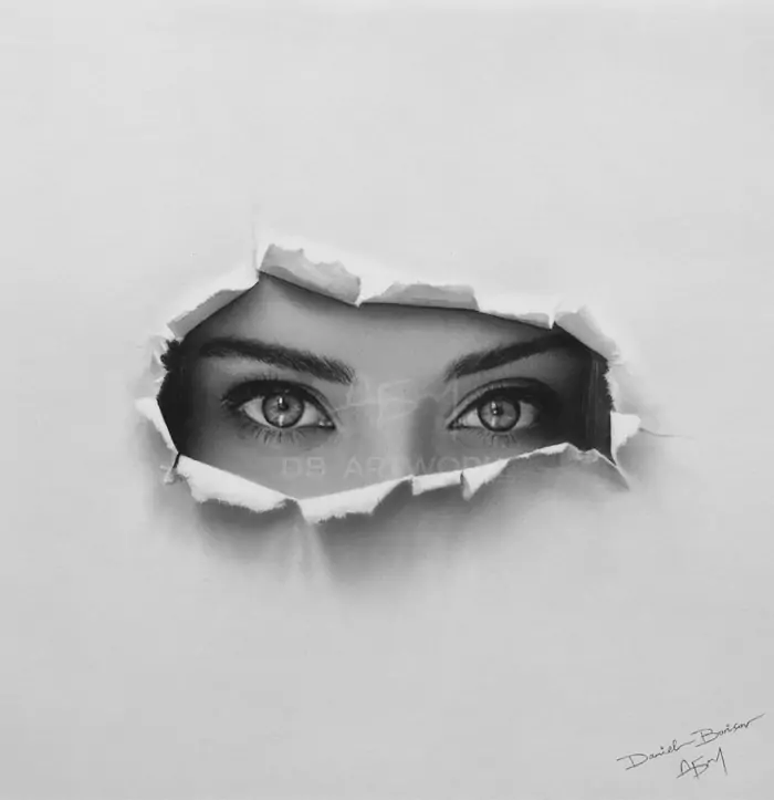 Графитен портрет от DB Artwork